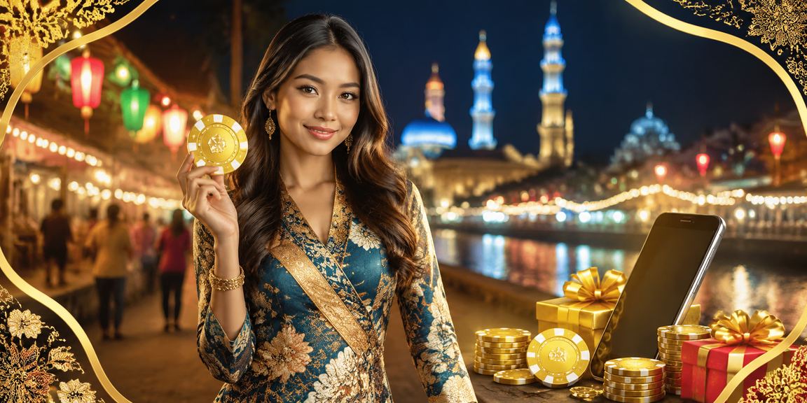 Pendaftaran akaun baharu dengan bonus selamat datang di Kota Bharu gaya batik